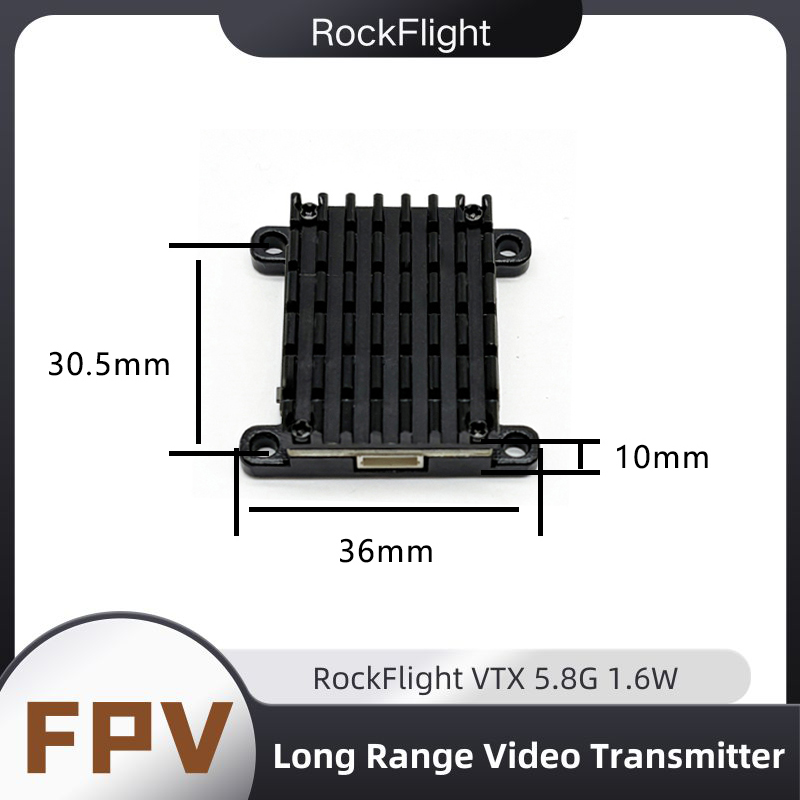 RockFlight TX663 VTX 5.8G 48CH - Drone Racing Frame บทวิจารณ์และราคา