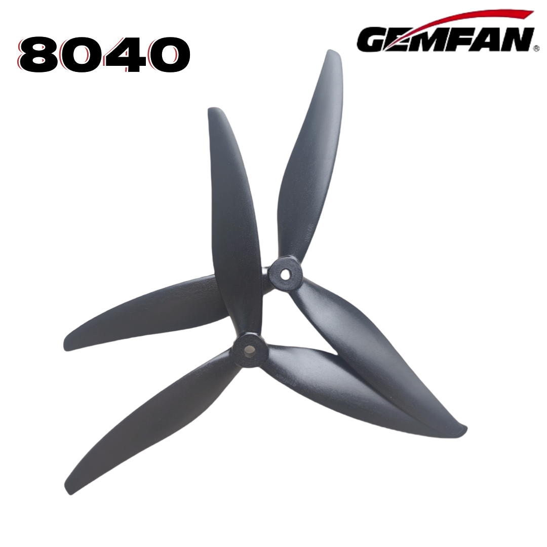 Gemfan 8040 8X4X3 3 ใบมีด 8 นิ - Drone Racing Propeller บทวิจารณ์และราคา